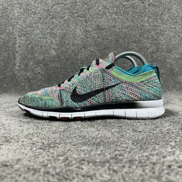 Nike Free TR Flyknit 718785-300 Women’s Size 8 Multicolor Training Running Shoes - Picture 6 of 12